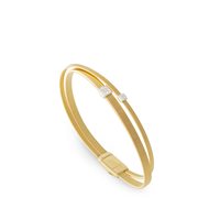 Bracciale Marco Bicego Donna Masai in Oro giallo Diamante 0.09 Ct BG732-B YW - BG732-B YW